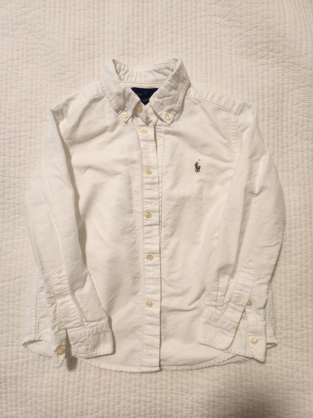 Polo ralph lauren kids white shirts
